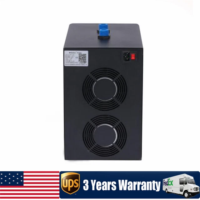 Quiet Aquarium Chiller 1/10 HP Fish Tank Water Cooler Refrigeration 42 Gallon US