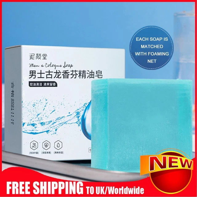 100 g sapone controllo olio di colonia sapone pulizia sapone pulizia profonda sapone lavaggio viso regalo