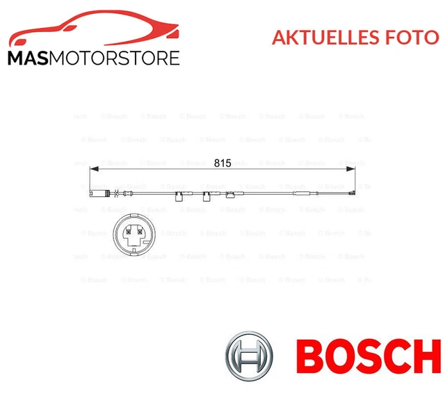 WARNKONTAKTKABEL VERSCHLEIßWARNKONTAKT VORNE BOSCH 1 987 473 524 G NEU