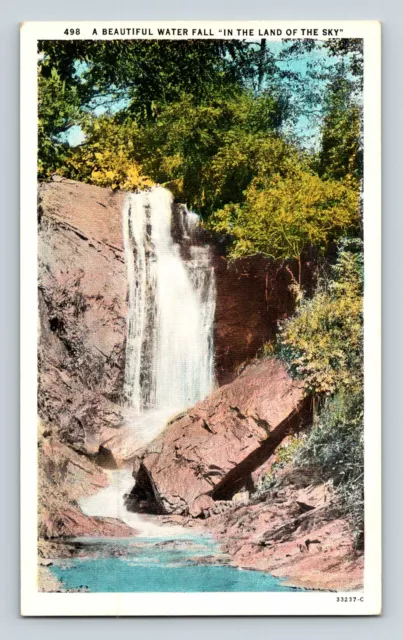 A Beautiful Water Fall "In the Land of The Sky" - F10092
