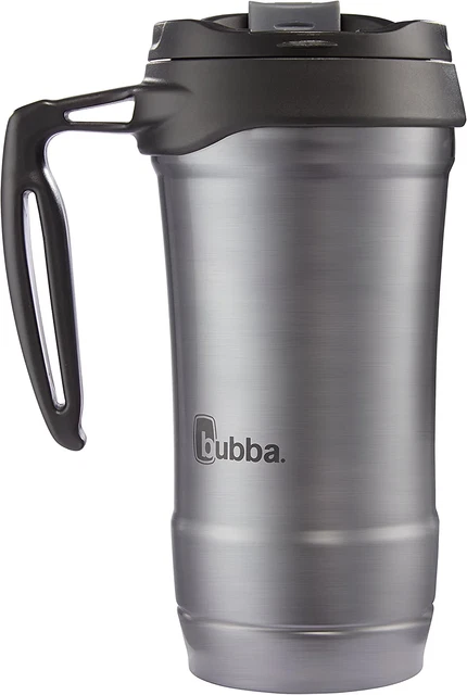 Bubba Hero Dual-Wall Vacuum-Insulated Stainless Steel Travel Mug, 18 Oz., Gunmet 3