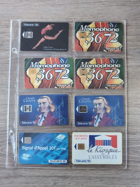 Lot 65 - Lot De 10 Télécartes France 50 Ou 120 U Dont Séries Côte