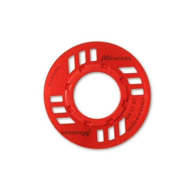 Écrou De Protection De Chaîne (E-Chainguard) Rouge Pour Moteur Bosch E-Bike - Réf. Miranda 2100683