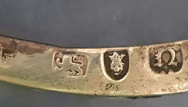 Georgian Antique English Sterling Silver Salt London 1768