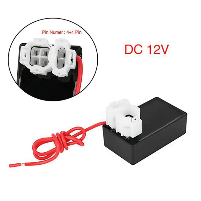 Racing Ignition Coil CDI Box For GY6-125 5 Pin DC 12V With Wire Motocycle
