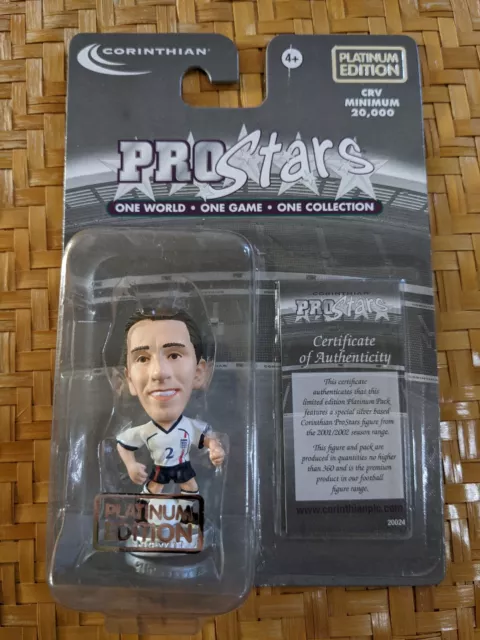 *Corinthian Prostars GARY NEVILLE ENGLAND Home Platinum Blister PP560 MINT*