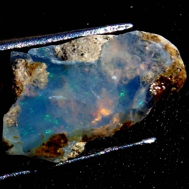 7.45 Cts Huge 100% Natural Ethiopian Welo Fire Opal 16x18x9 Rough Loose Gems