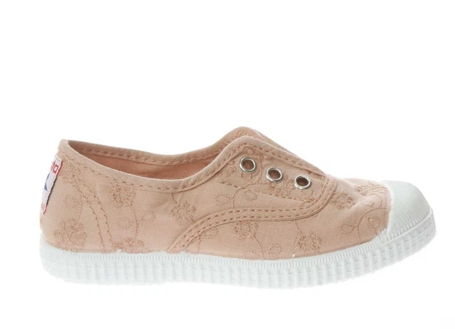 Shoes Boys Scarpe Slip On Bambina CIENTA Tela Rosa, Taglia 36 - Main Image