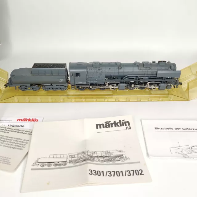 Marklin 3701 HO Scale Digital Train Steam Locomotive Not Tested