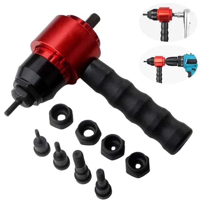 Testa di conversione strumento rivetto accessori adattatore frizione tipo utensile elettrico