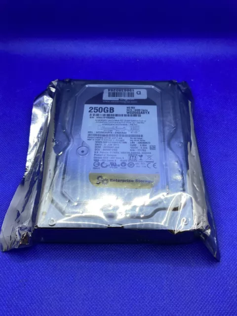 Western Digital  3.5" 250GB HDD SATA / 64MB Cache  - Model WD2503ABYX-01WERA0