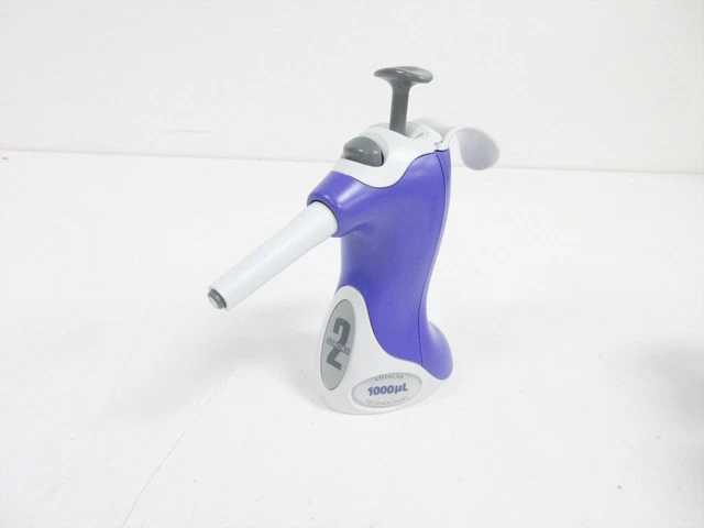 OVATION VISTALAB 1000 uL 2 STROKE PIPETTE ~ PURPLE OV-1000FT 1257-1000 PIPET