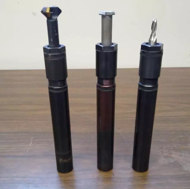 (3) Valenite VE 1000 Collet Chuck Extensions, VEN 1000 Collet Chuck Holders, Ind