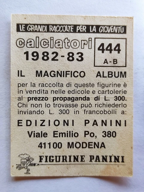 CALCIATORI PANINI 1982-83 - Figurina-Sticker n. 417 - GREGOR#PIDONE