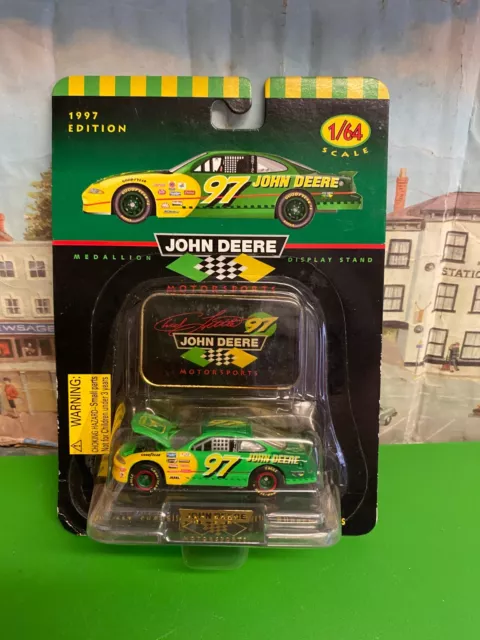 Racing Champions 1:64 scale JOHN DEERE 97 die cast model NASCAR