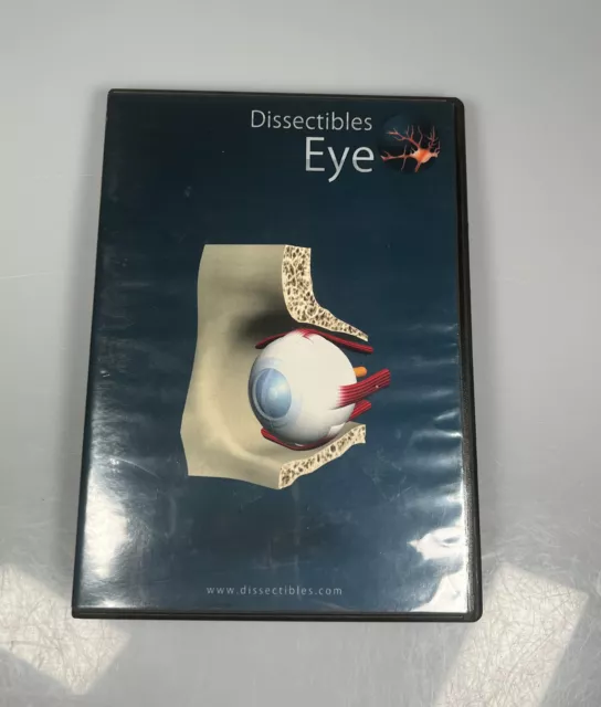 DISSECTIBLES PC EDUCATIONAL Software Eye Model $9.20 - PicClick