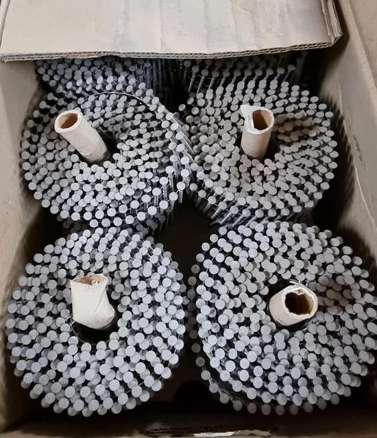 Prebena 7200x Coilnägel Ø 2,5 x 60mm Blank Glattschaft CNW25/60BK Magazinnägel