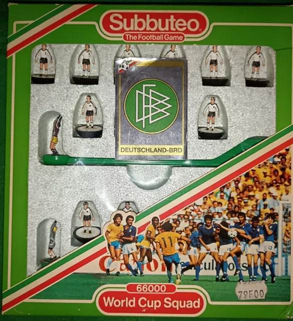 Subbuteo Lw Team Completo Ref.445 West Germany World Cup Squad