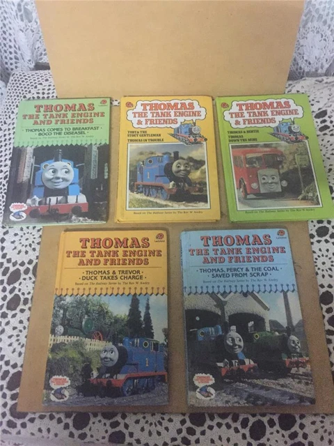 5 X THOMAS THE TANK ENGINE & FRIENDS Ladybird Childrens Books .Super ...