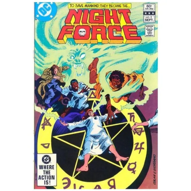 Night Force (1982 series) #2 in Very Fine condition. DC comics [j: