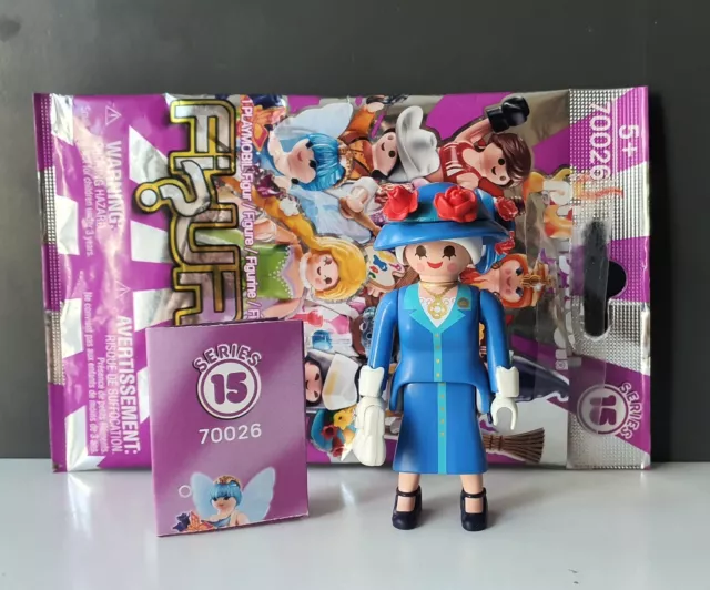 Playmobil Figures 70026 Serie 15 Queen Elisabeth, neu