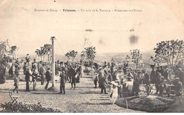 54 - TRIANON - SAN47566 - Un coin de la Terrasse - Panorama sur Nancy - Manège