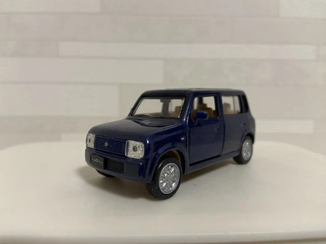 Suzuki Lapan Cat's Eye Blue Metallic Pull Back Car Color Sample Lapin 1/43 65482