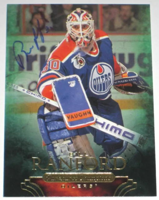 Bill Ranford Signed 11-12 Ud Parkhurst Champions Edmonton Oilers Card Autograph!