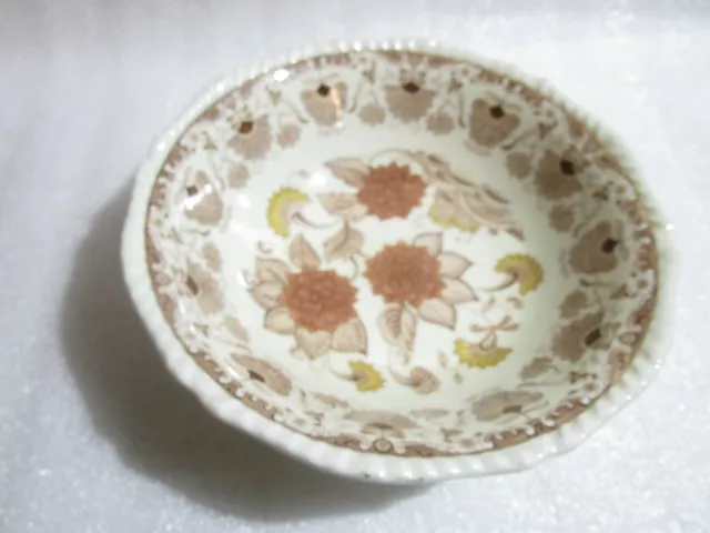 Vintage Adams Real English Ironstone Large Bowl , Cornwall Pattern,  22 x 6 cm