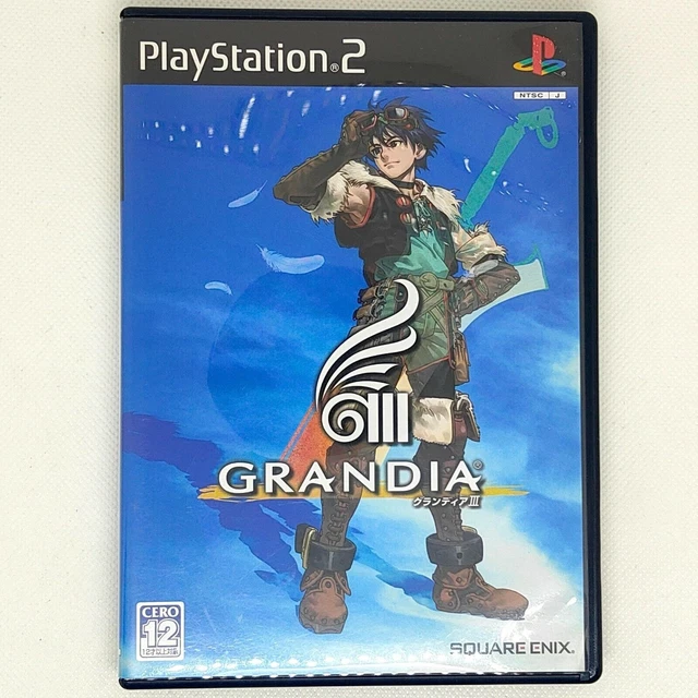 Grandia 3 Sony PlayStation 2 PS2 SQUARE ENIX