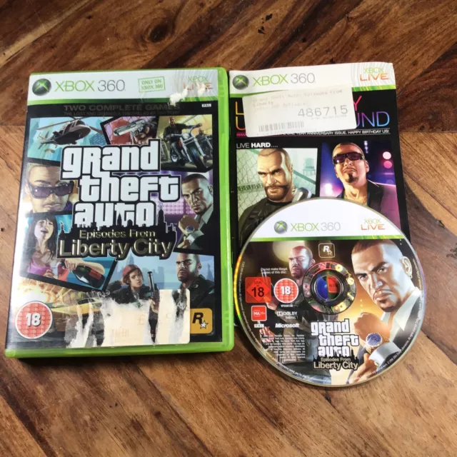 Xbox 360 Grand Theft Auto Episodes From Liberty City