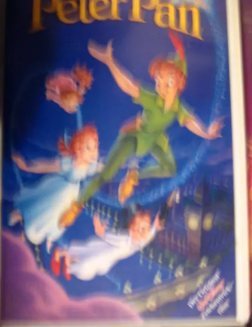 Walt Disneys Meisterwerk "Peter Pan", VHS mit Hologramm