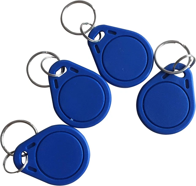 Icode SLI ISO/IEC 15693 RFID Tag, 13.56Mhz Contactless RFID Key Fob (Pack of 10)