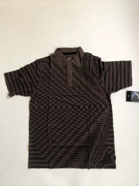 Vintage Herren Alpinestars Poloshirt Größe M BRANDNEU MIT ETIKETT Motocross BMX Skate Y2K