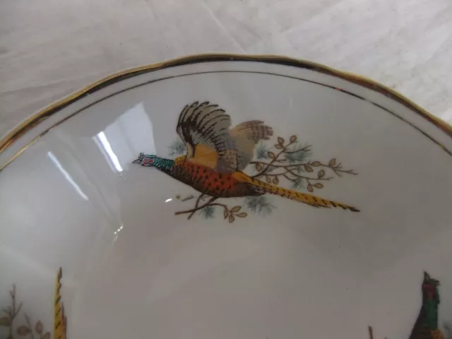 c4 Porcelain Staffordshire Finest Bone China - Sheriden - flying pheasant - R7 2