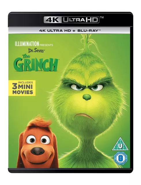 The Grinch (4k Ultra-HD UltraHD + Blu-ray) [2018] [Region Free]