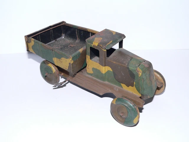 Jouet Ancien Camion Benne C R Charles Rossignol - Collection