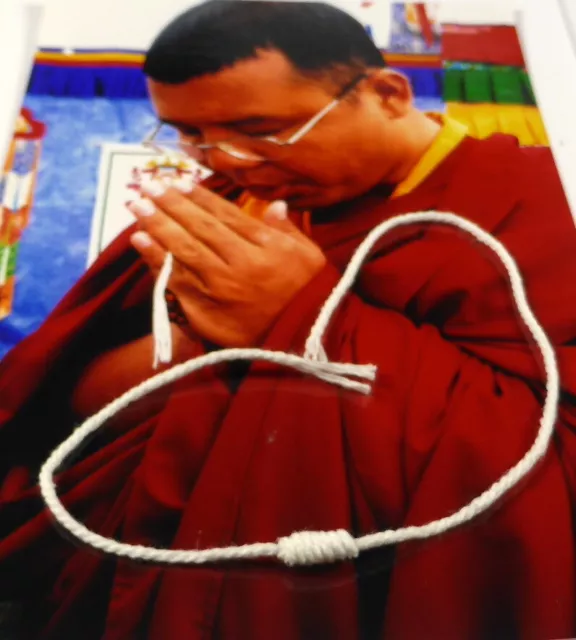 1  x SAI SIN BUDDHA SACRED CORD BRACELET BLESSED BUDDHIST MONK LUCK PROTECTION