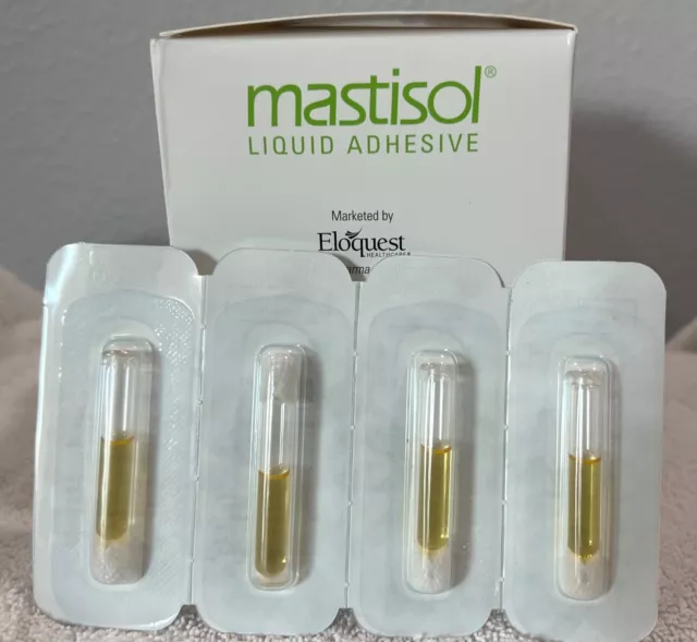 Mastisol Medical Liquid Adhesive 2/3 mL Vials. Lot Of 8 Vials