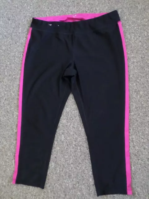 ATHLETIC WORKS WOMENS Trousers Pink UK Small Gym Leggings Yoga Running  Dri-More £8.99 - PicClick UK