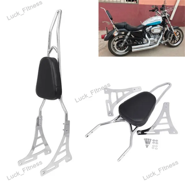 Motorcycle Passenger Backrest Pad Bar For Yamaha V Star 1100 1300 250 650 950 XV