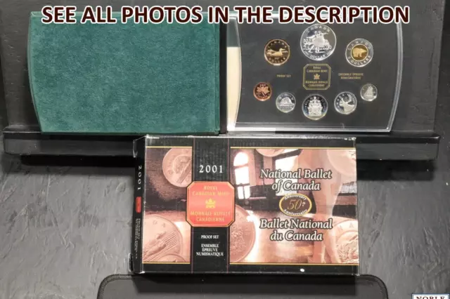 NobleSpirit No Reserve (CX) 2001 Canada National Ballet 50th Proof Coin Set