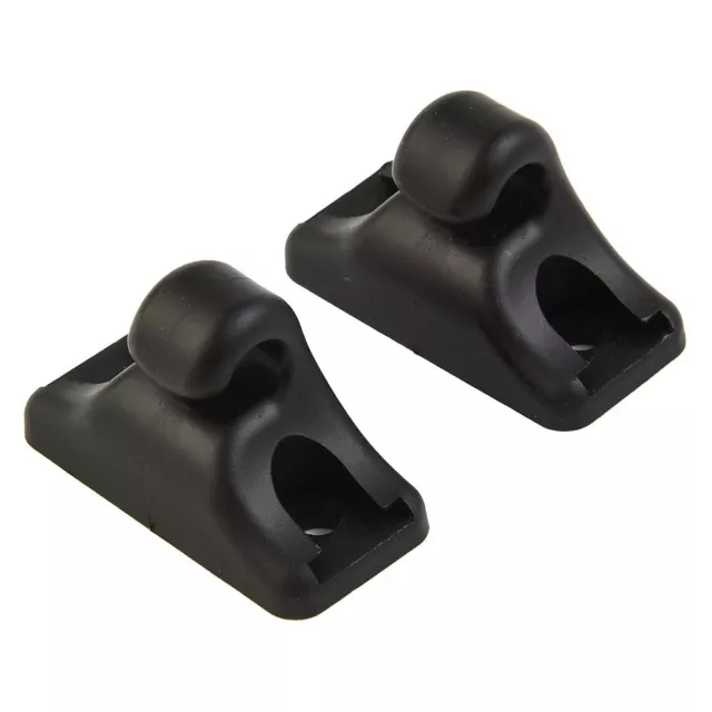 Pi��ce clips accessoires noir pour Porsche 924 944 968 LOT DE 2 pare-soleil