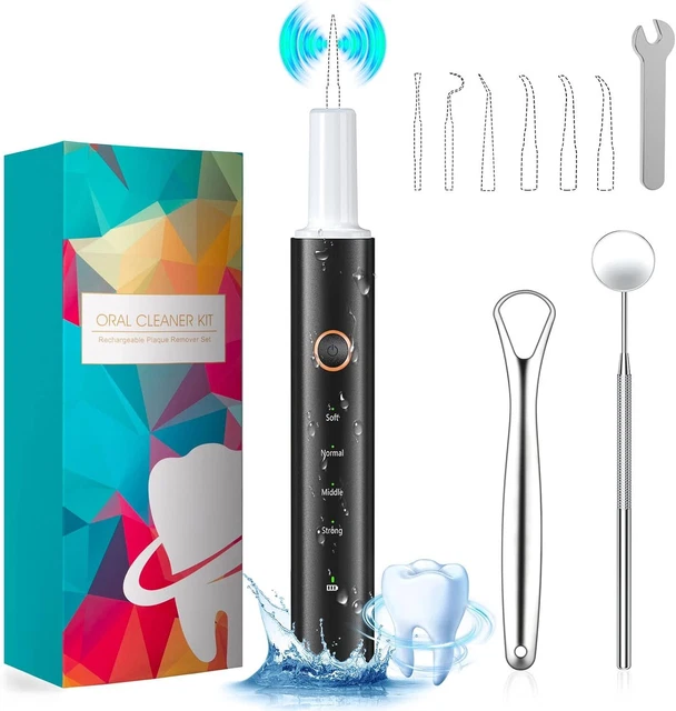 Juego de limpieza dental HassoKon para adultos herramientas eléctricas de limpieza dental