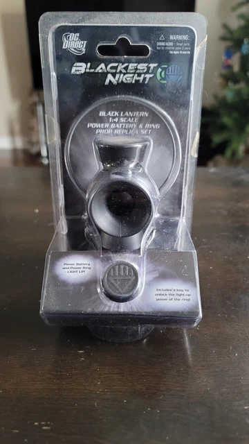 Blackest Night 1:4 Power Battery and Ring. Green Lantern.