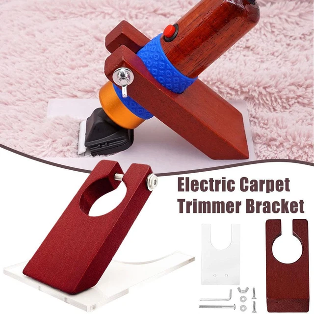 Electric Carpet Trimmer Bracket Carving Tool Heavy Trimming Machine Kit[ O49C