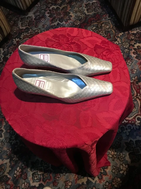 Scarpe da sposa/sera Renata made in Italy. Taglia 37