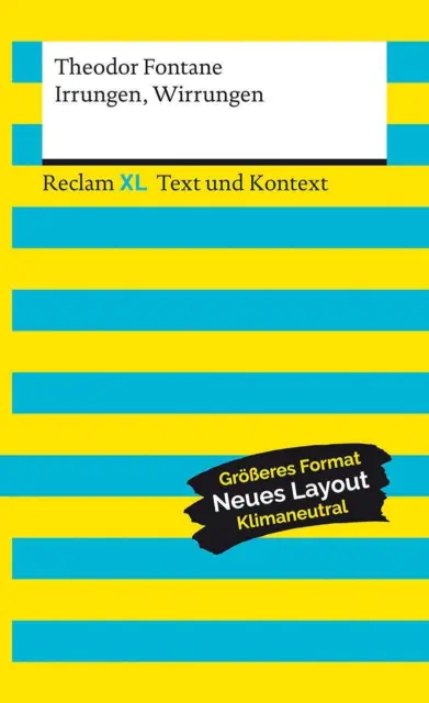 Irrungen, Wirrungen. Textausgabe mit Kommentar und Materialien | Theodor Fontane
