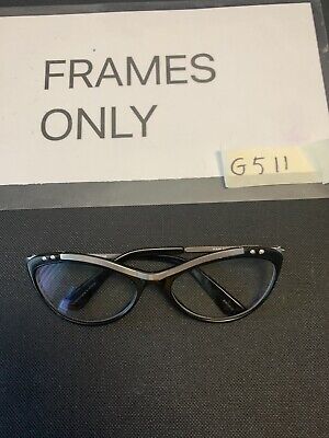 Monturas de gafas Kam Dhillon negras para mujer 3030 G511