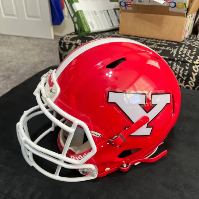 Youngstown State University YSU game used football helmet